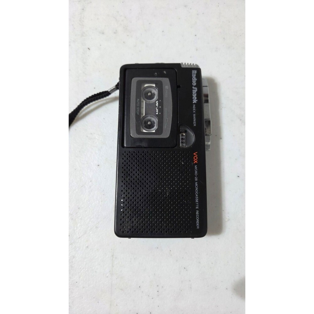 Radio Shack Micro-28 Handheld VOX MicroCassette Tape Recorder Working - Picture 1 of 5